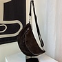 Bodybag/Heuptas XL Suede Donkerbruin