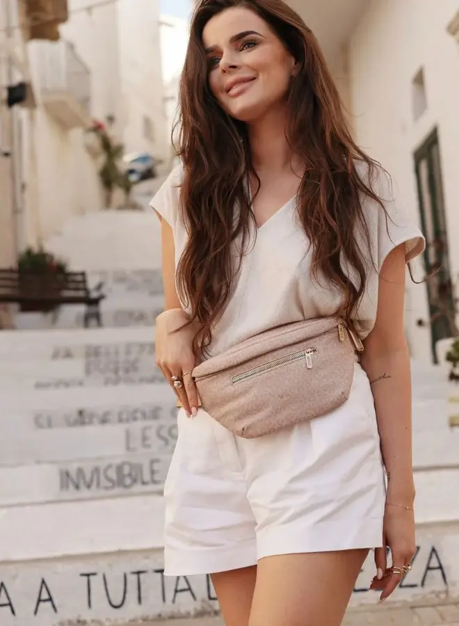 Jessy Crossbody/Heuptas Latte Leo