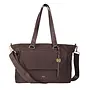Denise Laptop Shopper Donkerbruin