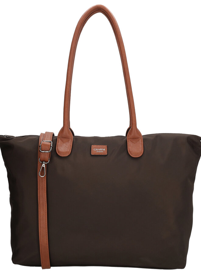 Buckingham Shopper laptop Donkerbruin