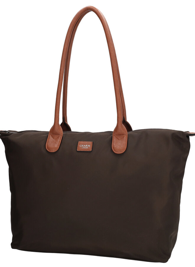 Buckingham Shopper laptop Donkerbruin