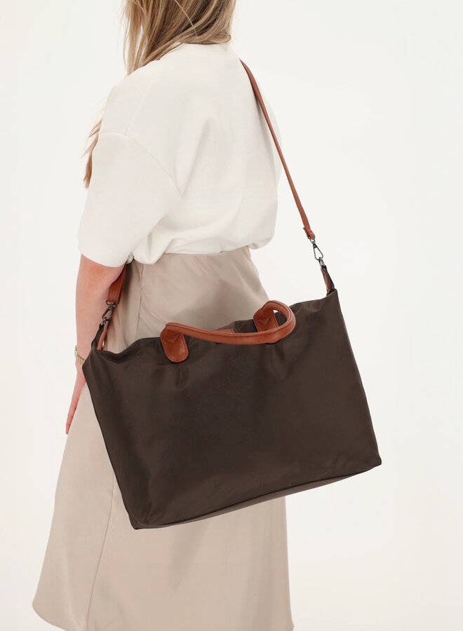 Buckingham Shopper laptop Donkerbruin