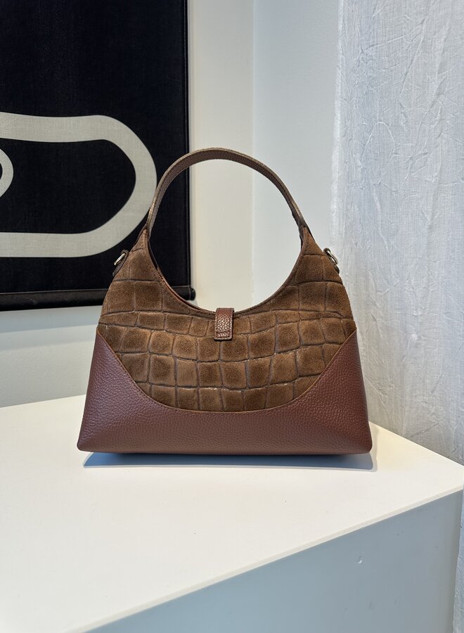 Birgit Croco Cognac