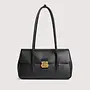 C-Me Lock Schoudertas Black