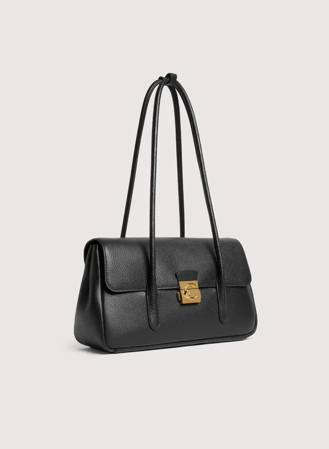 C-Me Lock Schoudertas Black