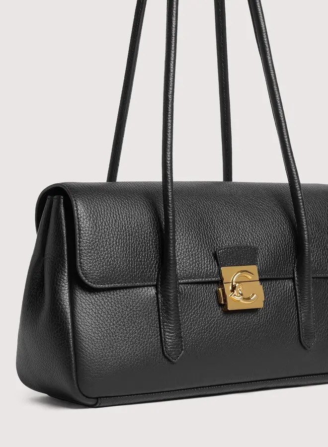 C-Me Lock Schoudertas Black