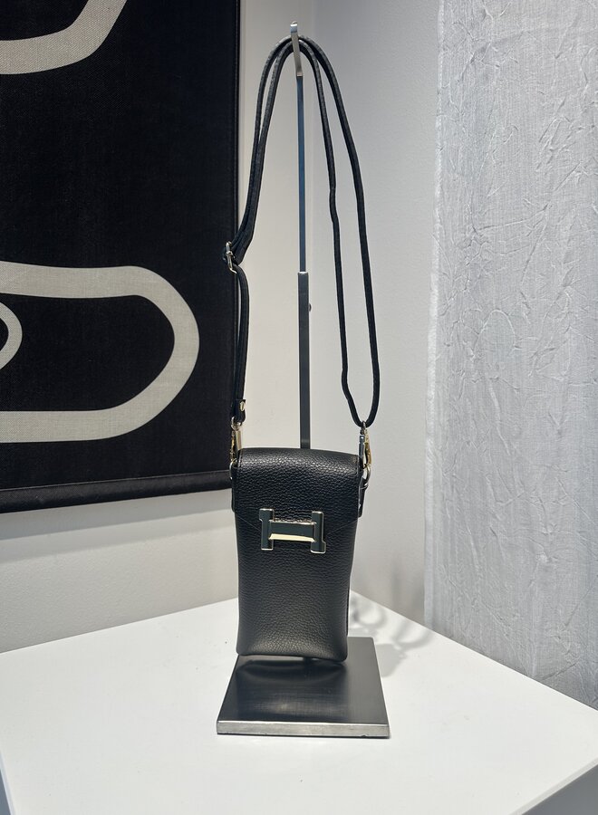Hilda Telefoontasje Zwart