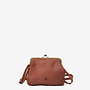 Boston Knip Schoudertas Cognac