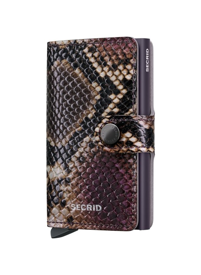 Miniwallet Serpent Purple