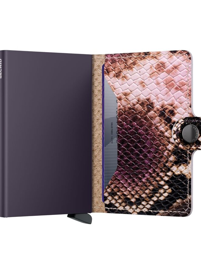 Miniwallet Serpent Purple