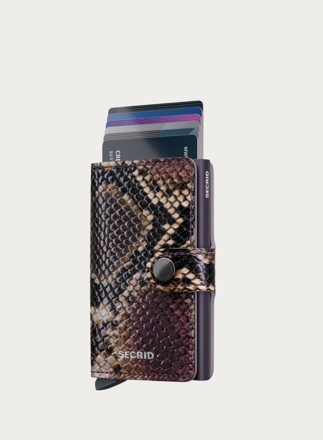 Miniwallet Serpent Purple