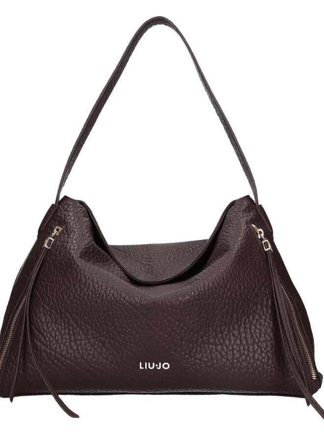 Tilde Hobo L Red Aubergine