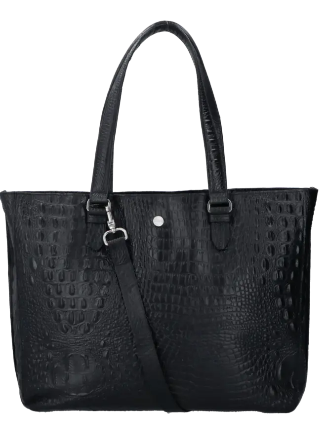 Caithy Croco Black 15,6 inch