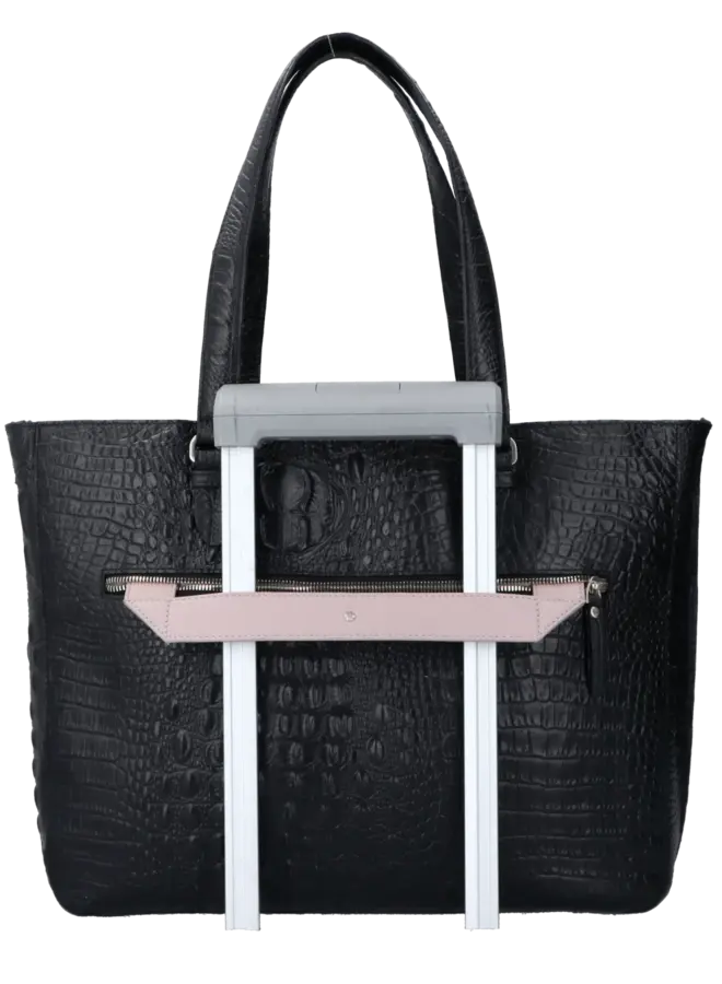 Caithy Croco Black 15,6 inch