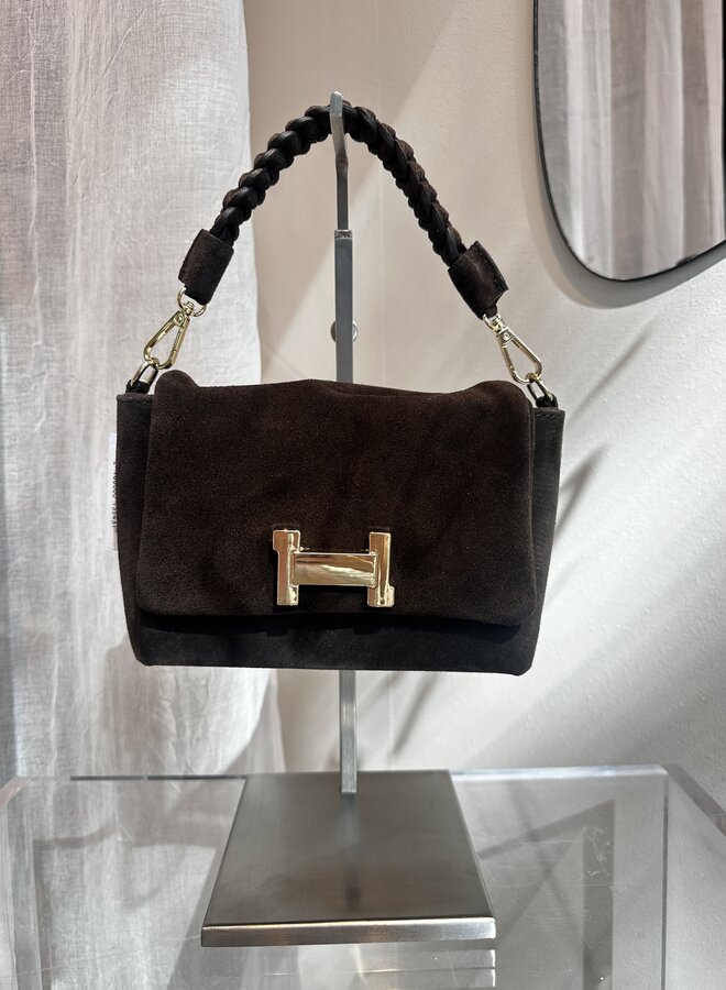 Hester Suede Donkerbruin