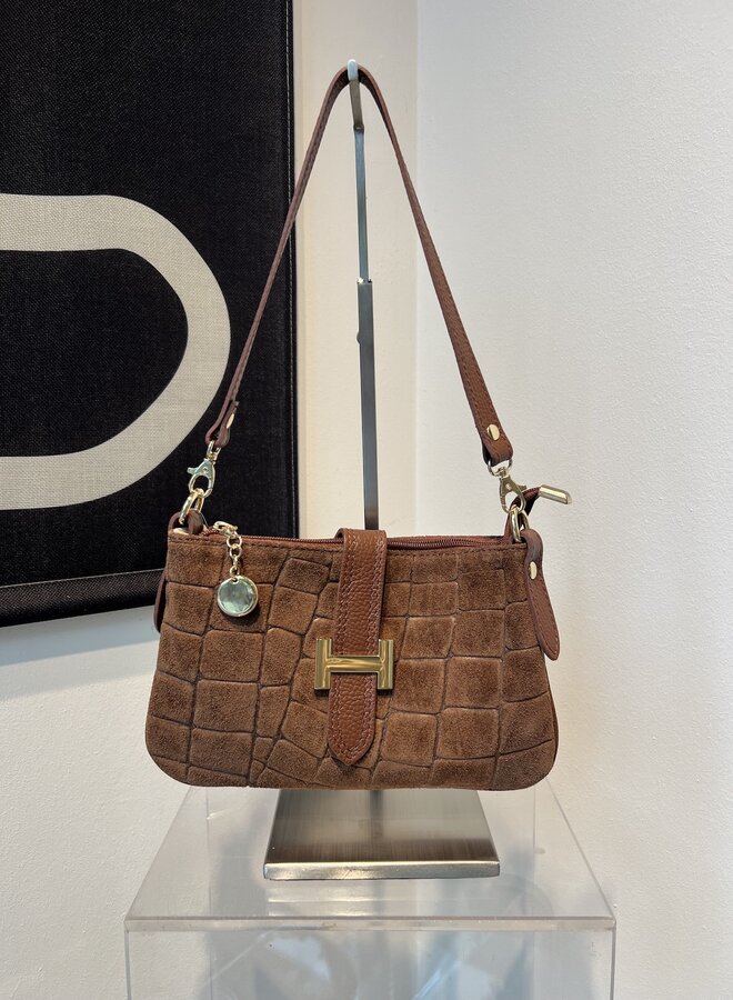 Hazel Croco Cognac