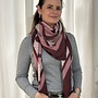 Sjaal Red Aubergine