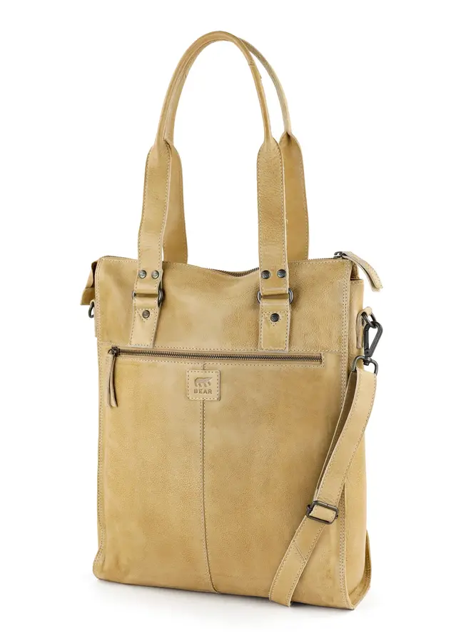 Shopper/laptoptas Freya Baltic Beige