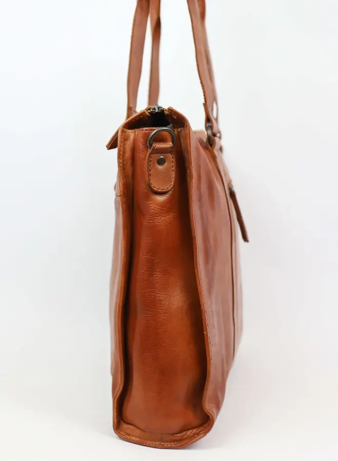Dames laptoptas Mea CL35221 Cognac