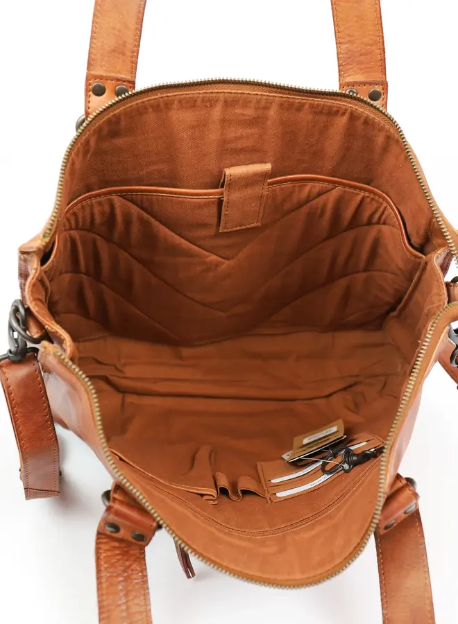 Dames laptoptas Mea CL35221 Cognac