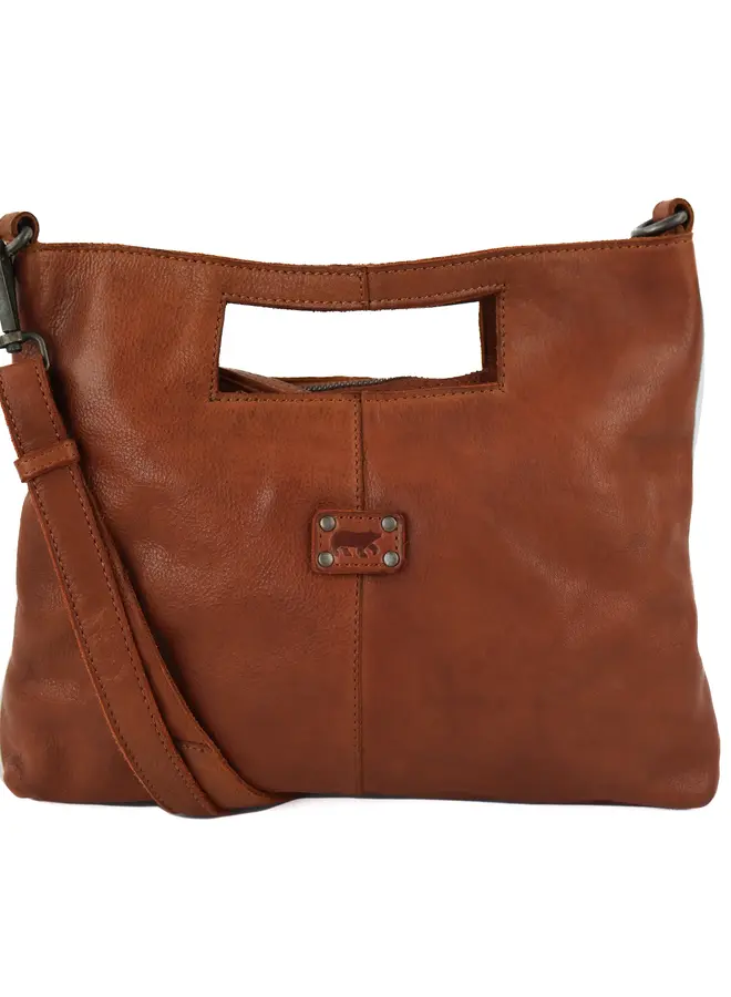 Hand-/Schoudertas Feline Cognac