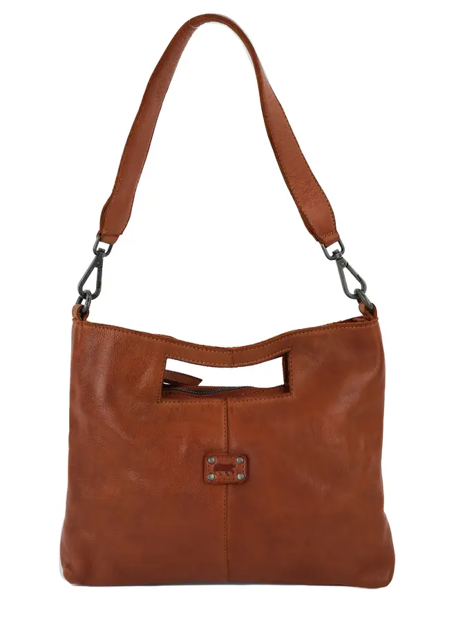 Hand-/Schoudertas Feline Cognac