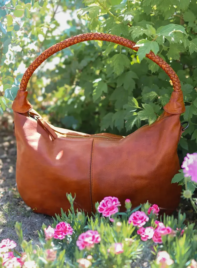 Schoudertas Mia CL46446 Cognac