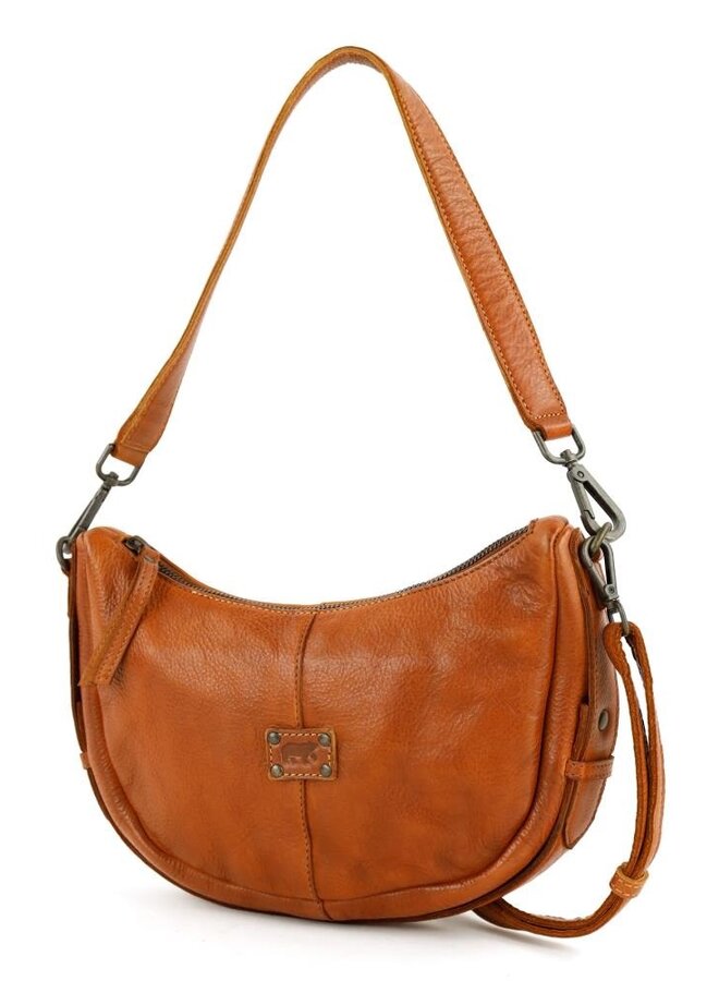 Schoudertas Reina Cognac