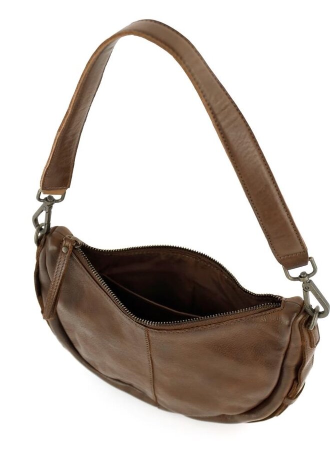 Schoudertas Reina Bruin