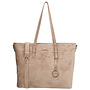 Birmingham Shopper Laptop Suede Taupe