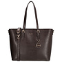 Birmingham Shopper Laptop Croco Donkerbruin