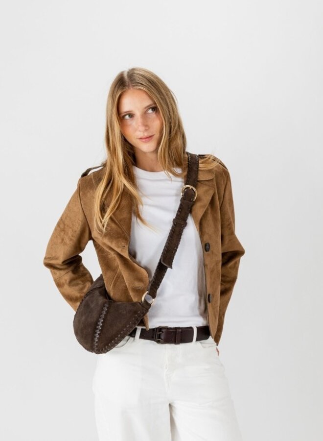 Narrows Crossbody Donkerbruin
