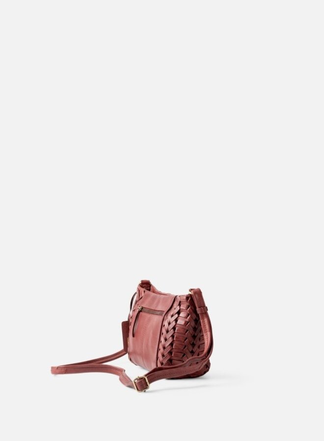 Elk Crossbody Burgundy