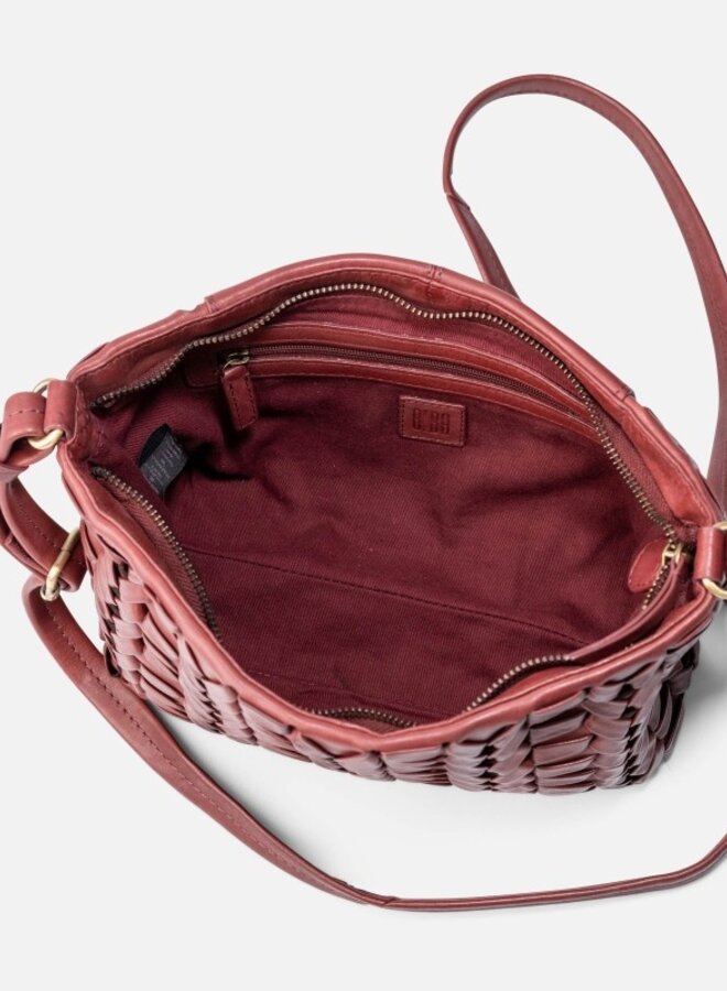 Elk Crossbody Burgundy