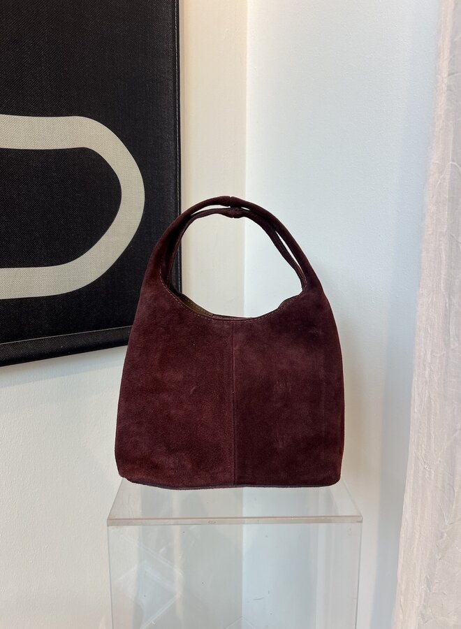 Doris Suede Bordeaux