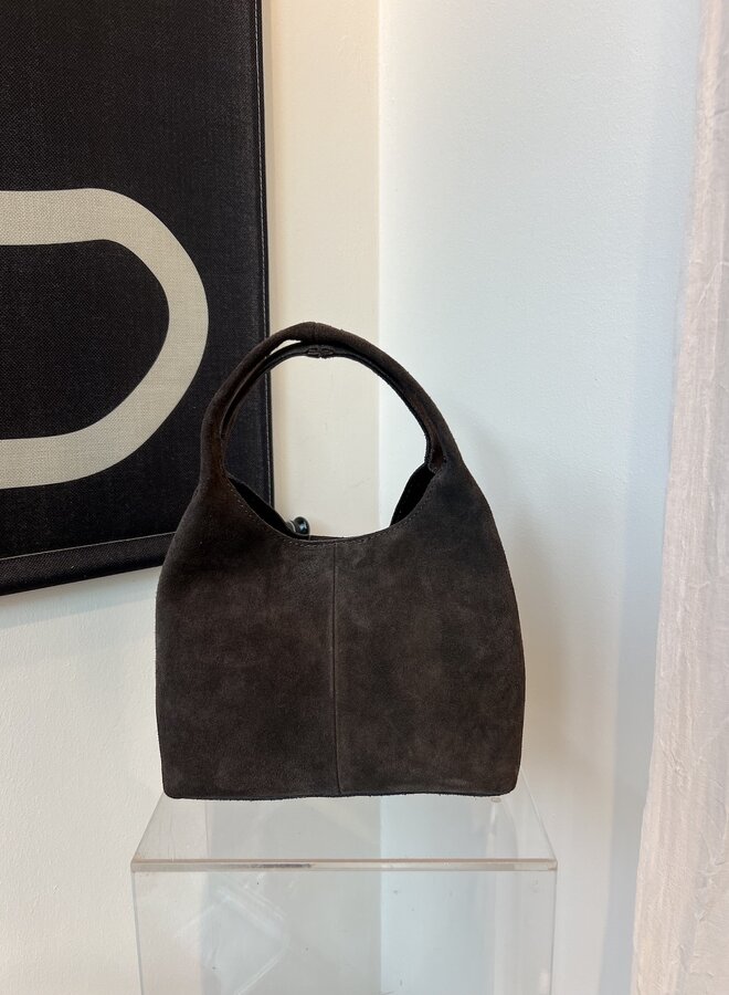 Doris Suede Donkerbruin