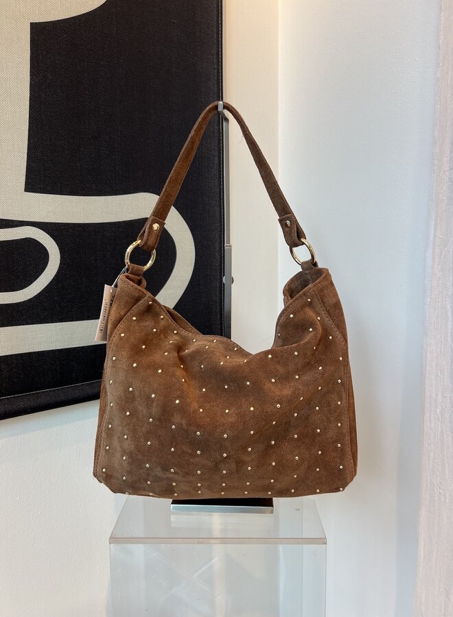Dina Suede Cognac