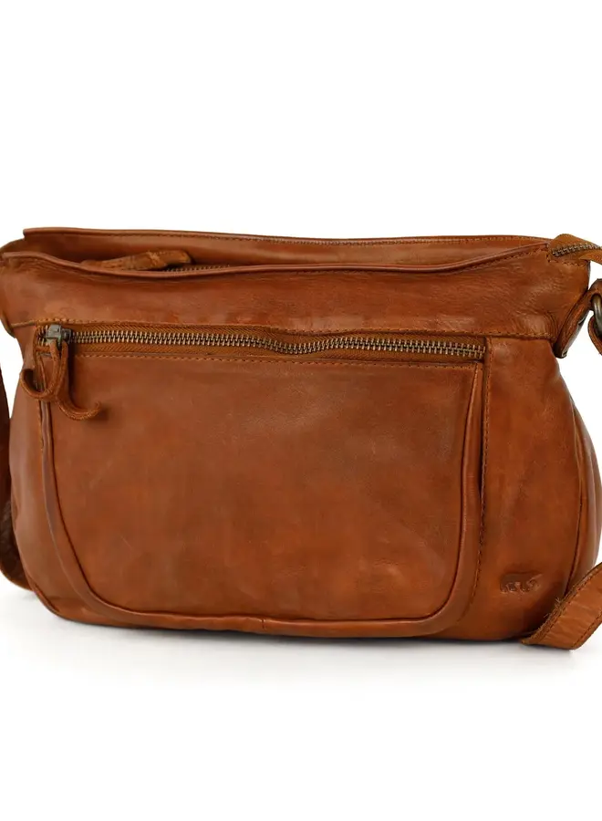Schoudertas Floor Cognac