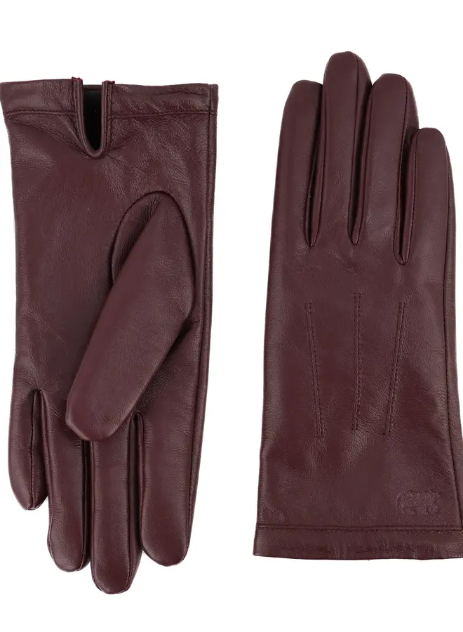 Handschoen Claudia Bordeaux
