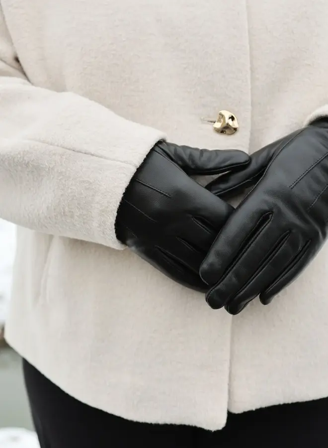 Handschoen Claudia Zwart