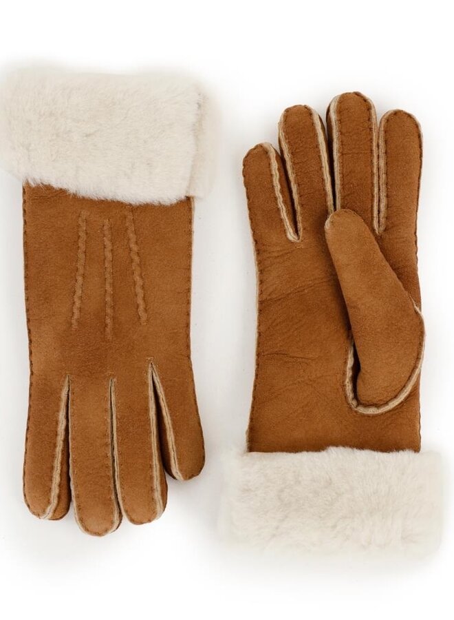 Handschoen Elise Dark Chestnut