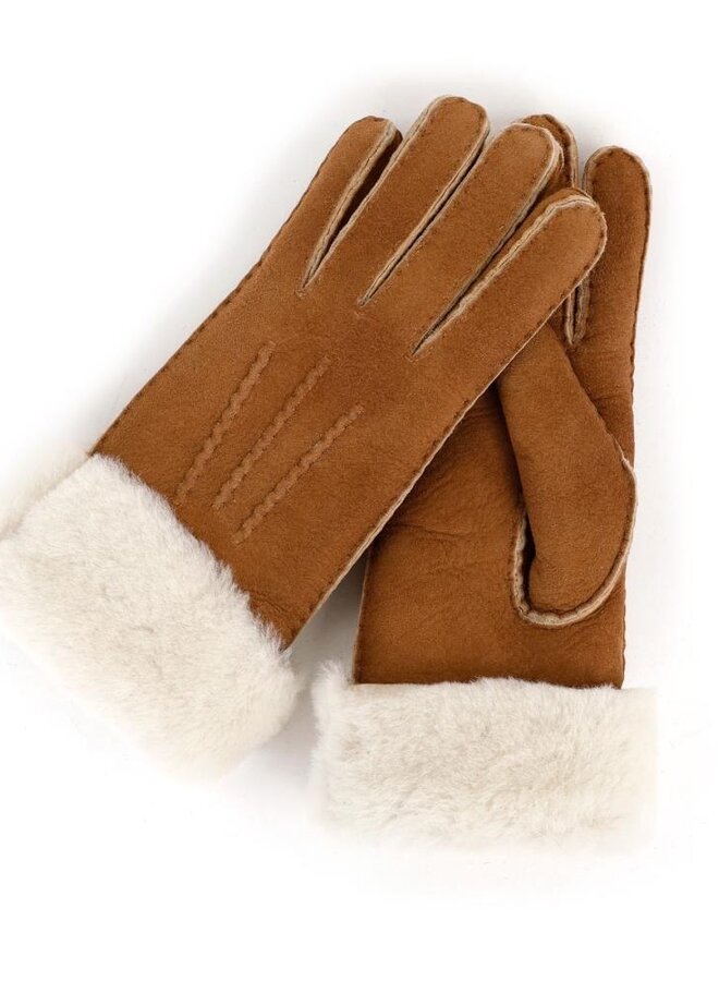 Handschoen Elise Dark Chestnut