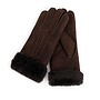 Handschoen Elise Donkerbruin