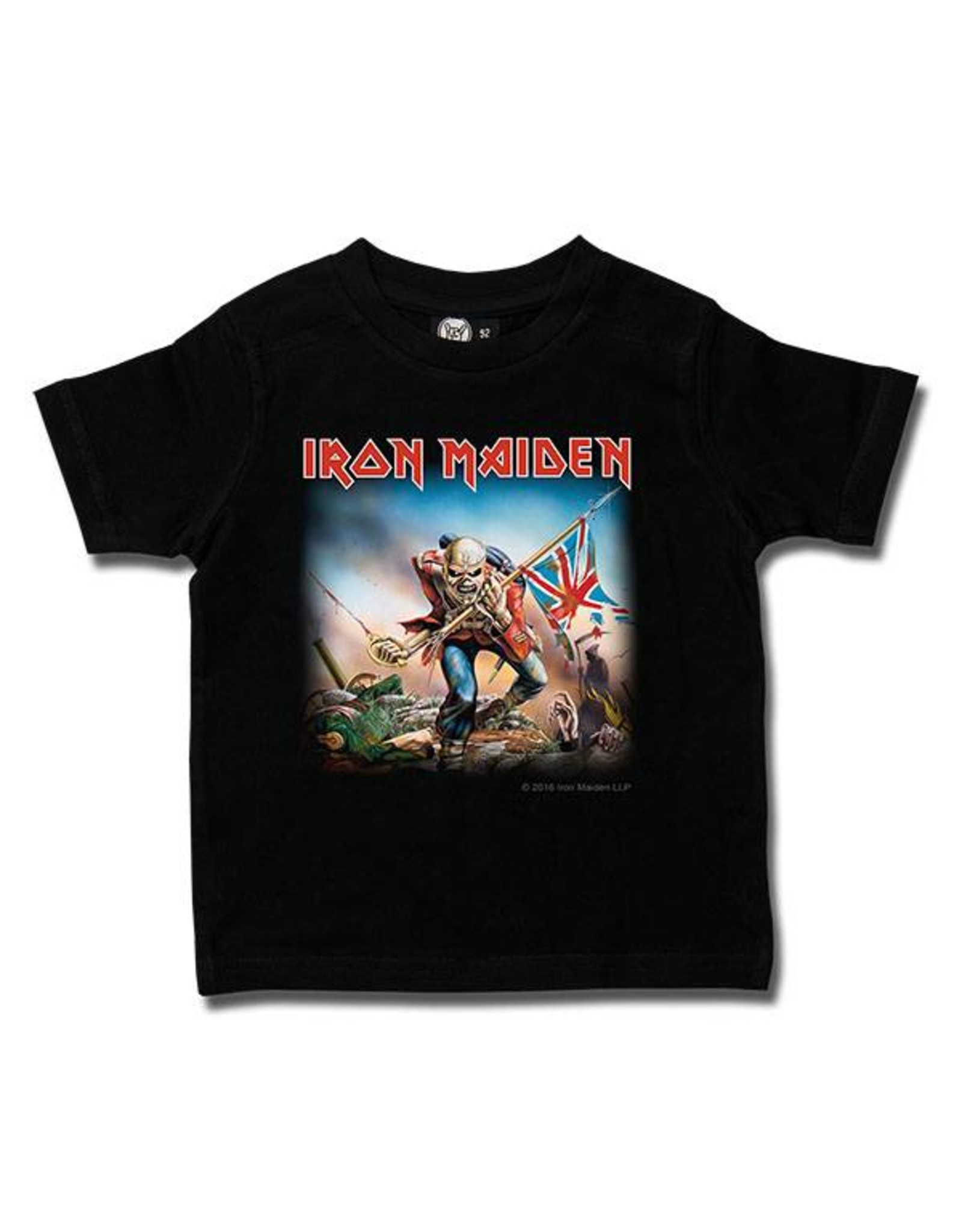 Nachhaltigkeit Trooper Unisex T-Shirt schwarz Band-Merch Bands Iron Maiden Kids 