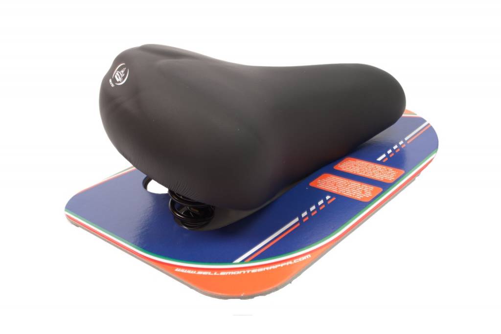 Zadel Monte Grappa Max Comfort Nero Zwart N530 OP KAART Zadel Monte Grappa Max Comfort Nero Zwart N530 OP KAART