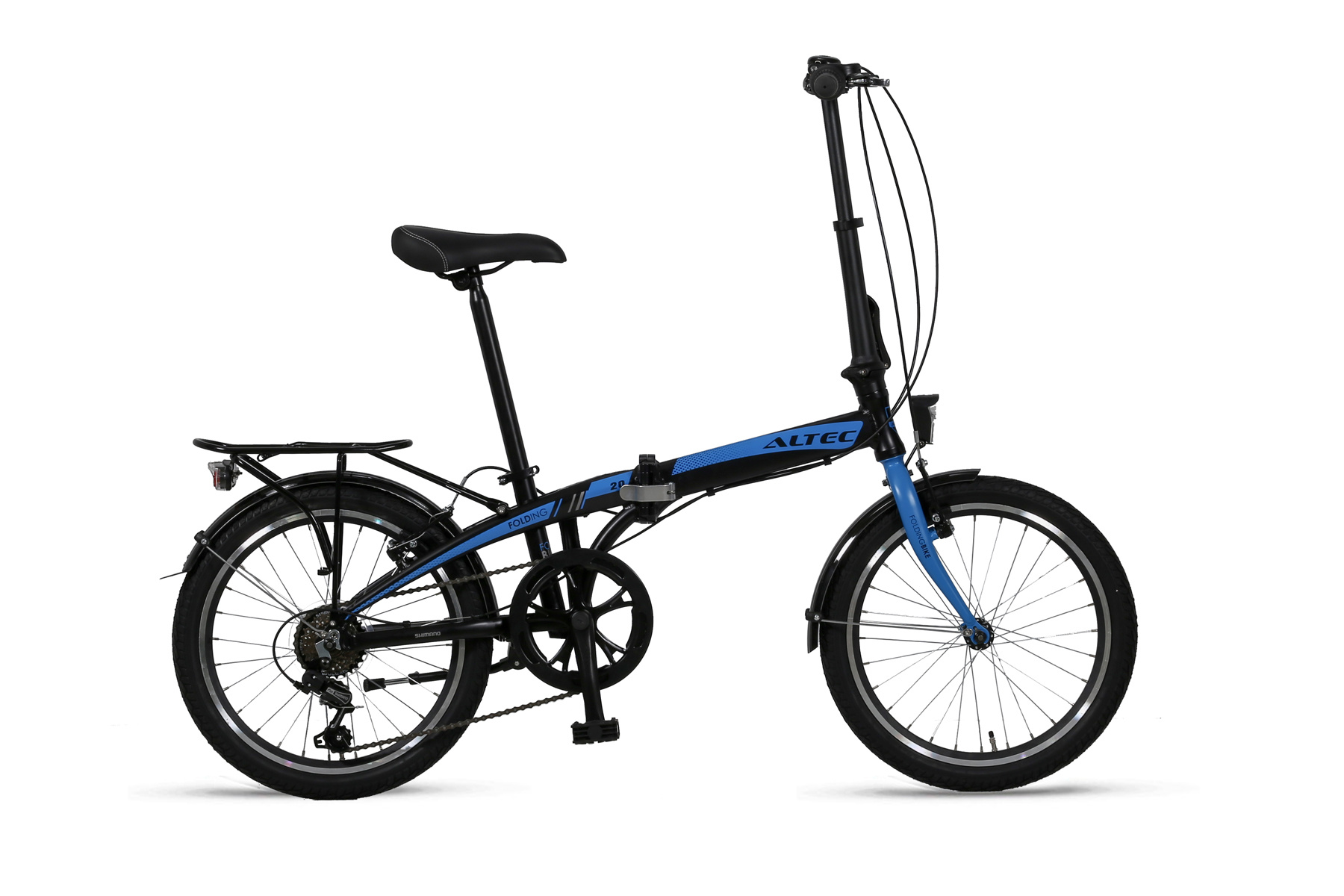 Altec Altec Vouwfiets 20 inch Zwart Blauw