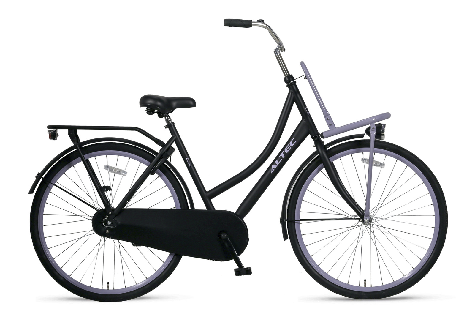 Altec Altec Classic 28 inch Transportfiets 55cm Zwart Paars