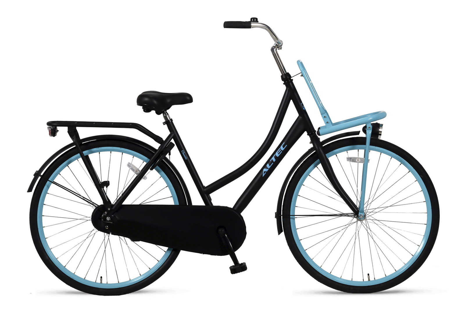 Altec Altec Classic Transportfiets 28 inch 55cm Zwart Blauw