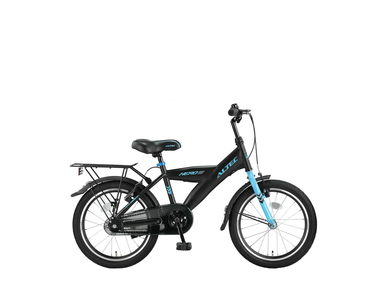 Altec Altec Hero 18 inch jongensfiets Zwart Blauw