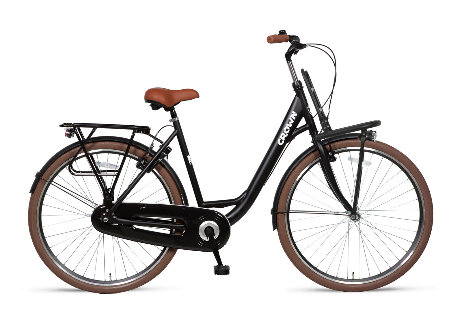 Crown Rio Plus 28 inch Damesfiets 53cm Zwart